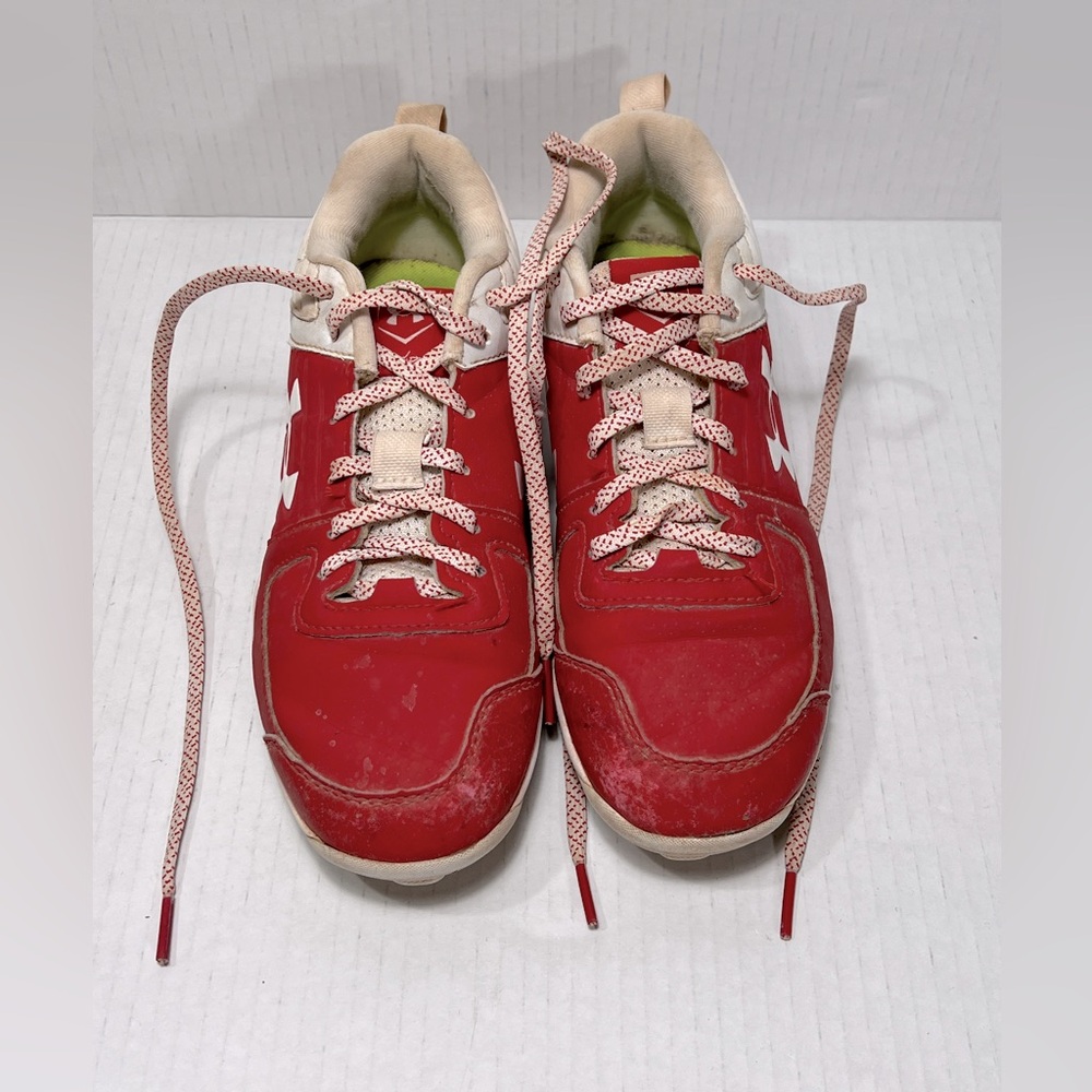 Under Armour 4 Y Baseball Cleats Youth Leadoff Low RM Red 2020 3022072-600 UA